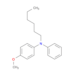 Benzenamine, N-hexyl-4-methoxy-N-phenyl-