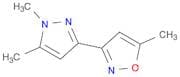 Isoxazole, 3-(1,5-dimethyl-1H-pyrazol-3-yl)-5-methyl-
