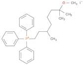 Phosphonium, (7-methoxy-3,7-dimethyloctyl)triphenyl-, iodide (1:1)