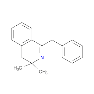 Isoquinoline, 3,4-dihydro-3,3-dimethyl-1-(phenylmethyl)-