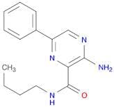 2-Pyrazinecarboxamide, 3-amino-N-butyl-6-phenyl-