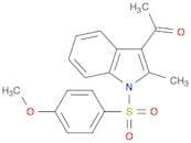 1-(1-((4-Methoxyphenyl)sulfonyl)-2-methyl-1H-indol-3-yl)ethan-1-one
