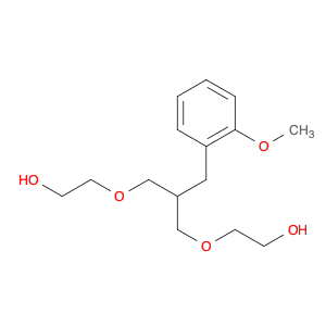 Ethanol, 2,2'-[[2-[(2-methoxyphenyl)methyl]-1,3-propanediyl]bis(oxy)]bis- (9CI)