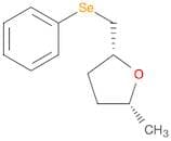 Furan, tetrahydro-2-methyl-5-[(phenylseleno)methyl]-, (2R,5R)-rel-