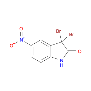 2H-Indol-2-one, 3,3-dibromo-1,3-dihydro-5-nitro-