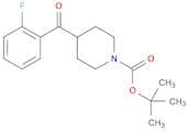 tert-Butyl 4-(2-fluorobenzoyl)piperidine-1-carboxylate