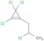 Cyclopropene, 1,3,3-trichloro-2-(2-chloropropyl)-