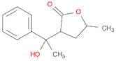 2(3H)-Furanone, dihydro-3-(1-hydroxy-1-phenylethyl)-5-methyl-