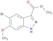 1H-Indazole-3-carboxylic acid, 5-bromo-6-methoxy-, methyl ester