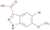 5-Bromo-6-methoxy-1H-indazole-3-carboxylic acid