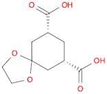 1,4-Dioxaspiro[4.5]decane-7,9-dicarboxylic acid, cis- (9CI)
