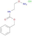 Carbamic acid, [2-(aminooxy)ethyl]-, phenylmethyl ester, hydrochloride (9CI)