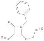 3-Azetidinecarboxaldehyde, 2-oxo-4-(2-oxoethoxy)-1-(phenylmethyl)-