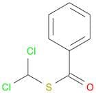 Benzenecarbothioic acid, S-(dichloromethyl) ester