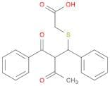 Acetic acid, 2-[(2-benzoyl-3-oxo-1-phenylbutyl)thio]-