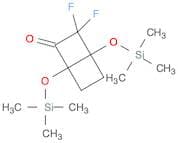 Bicyclo[2.2.0]hexan-2-one, 3,3-difluoro-1,4-bis[(trimethylsilyl)oxy]-