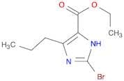 ethyl 2-bromo-5-propyl-1H-imidazole-4-carboxylate