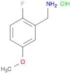 (2-Fluoro-5-methoxyphenyl)methanamine hydrochloride
