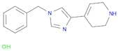 Pyridine, 1,2,3,6-tetrahydro-4-[1-(phenylmethyl)-1H-imidazol-4-yl]-, hydrochloride (1:1)