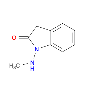 2H-Indol-2-one, 1,3-dihydro-1-(methylamino)-
