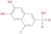 2-Naphthalenesulfonic acid, 4-chloro-6,7-dihydroxy-
