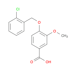 4-[(2-Chlorobenzyl)oxy]-3-methoxybenzoic acid