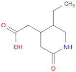 4-Piperidineacetic acid, 5-ethyl-2-oxo-