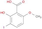 Benzoic acid, 2-hydroxy-3-iodo-6-methoxy-
