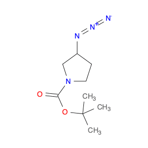 1-Pyrrolidinecarboxylic acid, 3-azido-, 1,1-dimethylethyl ester