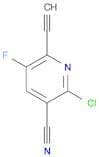 2-Chloro-6-ethynyl-5-fluoronicotinonitrile