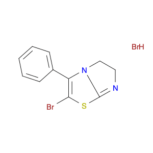 2-bromo-3-phenyl-5,6-dihydroimidazo[2,1-b] [1,3]thiazole hydrobromide
