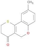 4H,5H-Thiopyrano[3,2-c][1]benzopyran-4-one, 2,3-dihydro-9-methyl-