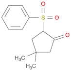 Cyclopentanone, 4,4-dimethyl-2-(phenylsulfonyl)-