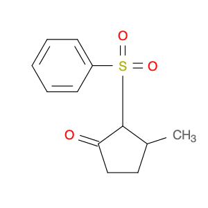 Cyclopentanone, 3-methyl-2-(phenylsulfonyl)-