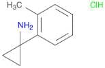 Cyclopropanamine, 1-(2-methylphenyl)-, hydrochloride (1:1)