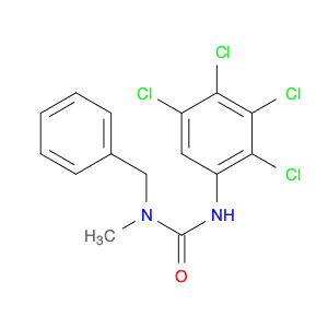 Urea, N-methyl-N-(phenylmethyl)-N'-(2,3,4,5-tetrachlorophenyl)-