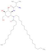 Dodecanamide, N-[2-[[(2S)-2-amino-3-methyl-1-oxobutyl]amino]-2-deoxy-β-D-glucopyranosyl]-N-octadec…