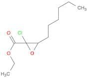 2-Oxiranecarboxylic acid, 2-chloro-3-hexyl-, ethyl ester