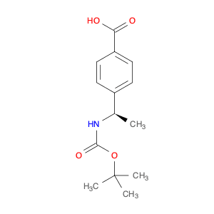 Benzoic acid, 4-​[(1R)​-​1-​[[(1,​1-​dimethylethoxy)​carbonyl]​amino]​ethyl]​-