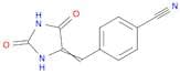Benzonitrile, 4-[(2,5-dioxo-4-imidazolidinylidene)methyl]-