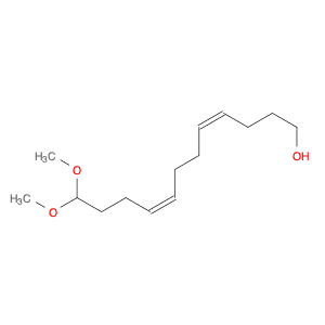 4,8-Dodecadien-1-ol, 12,12-dimethoxy-, (Z,Z)- (9CI)