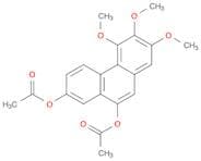 2,10-Phenanthrenediol, 5,6,7-trimethoxy-, 2,10-diacetate