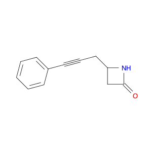 2-Azetidinone, 4-(3-phenyl-2-propyn-1-yl)-