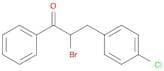 1-Propanone, 2-bromo-3-(4-chlorophenyl)-1-phenyl-