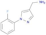(1-(2-Fluorophenyl)-1H-pyrazol-4-yl)methanamine