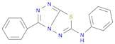 1,2,4-Triazolo[3,4-b][1,3,4]thiadiazol-6-amine, N,3-diphenyl-