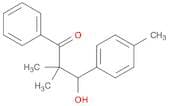 1-Propanone, 3-hydroxy-2,2-dimethyl-3-(4-methylphenyl)-1-phenyl-