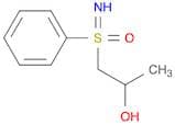 2-Propanol, 1-(S-phenylsulfonimidoyl)- (9CI)