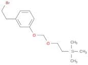 Benzene, 1-(2-bromoethyl)-3-[[2-(trimethylsilyl)ethoxy]methoxy]-