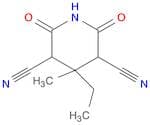 3,5-Piperidinedicarbonitrile, 4-ethyl-4-methyl-2,6-dioxo-